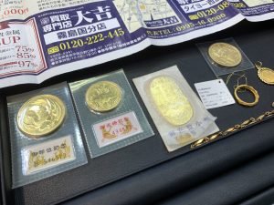 ゴールドラッシュ！な姶良市・買取専門店大吉タイヨー西加治木店！金貨・貴金属買取が相次ぎまくり中！！