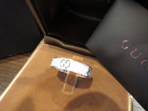 GUCCI　アイコンスターダストリング　750　10号　高価買取致します。（香川県）