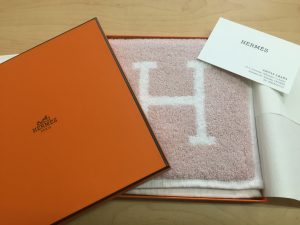 Hermès エルメス ハンカチタオル フェイスタオル 未使用