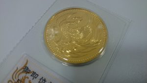 日本の金貨も買取している大吉イオンタウン諏訪の森店です！