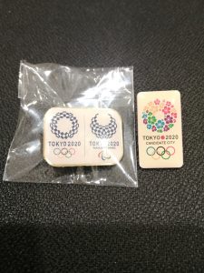 オリンピック　ピンバッジ　東京五輪　買取専門店大吉　多摩平の森