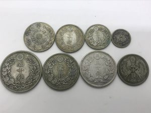 大吉国立店で古銭の銀貨をお買取りしました！！