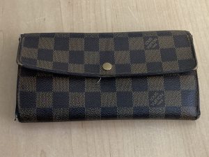 ルイヴィトン Louis Vuitton ダミエ ポルトフォイユサラ 長財布 痛み大