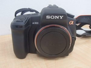 SONY 一眼レフデジタルカメラ α300 をお買取り！大吉ゆめタウン八代店