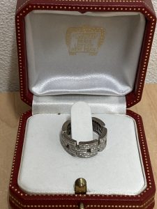 カルティエ Cartier リング マイヨンパンテール フルダイヤ 750