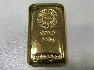 大吉国立店で200gの金塊をお買取りしました！！