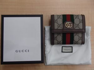 GUCCI シェリーラインの財布をお買取り！大吉ゆめタウン八代店