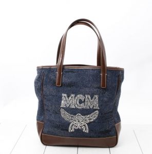 MCM デニムトートバッグ