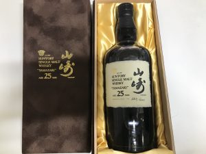 大吉国立店で山崎25年のウイスキーをお買取りしました！！