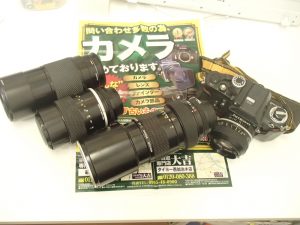 チラシを見て～からのカメラのお持ち込み多数！フィルムカメラを売るなら買取専門店大吉タイヨー西加治木店へ！