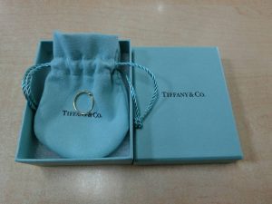 TIFFANY＆Co.ティファニー・K18(750刻）×ダイヤモンドリング