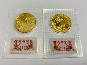 御成婚記念金貨もお任せ下さい！大吉堺東店へ！