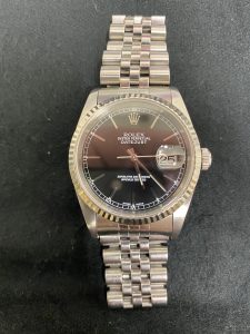 ROLEX デイトジャスト　黒