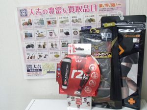 スポーツ用品のお買取は大吉霧島国分店で！ウェア・シューズ・インナー・アクセサリーまで高価買取！