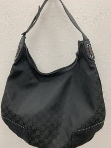 GUCCIシェリーライン黒バッグ