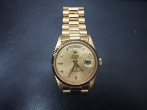 ROLEXのDAY-DATEをお買取りしました大吉カラフルタウン岐阜店です。