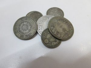 明治時代、大正時代のお金、古銭をお買取りしました大吉カラフルタウン岐阜店です。