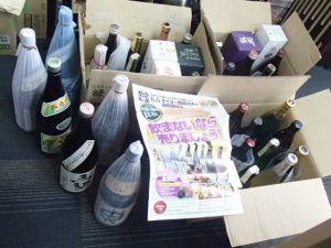 焼酎を大量お買取！飲まない焼酎は霧島市の買取専門店大吉霧島国分店に売りましょう！