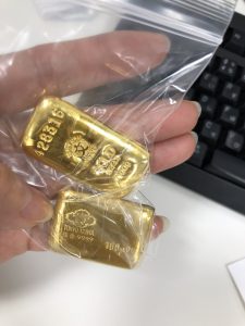 金インゴット 100g 2個