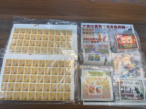 本日も10万超！切手をシート・バラ買取！姶良市・買取専門店大吉タイヨー西加治木店はお正月後の「困った…」も応援致します！