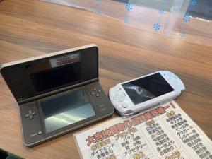 案外強いゲーム機買取！本日はPSPとDSLL買取！ゲームソフトも買取実績豊富の姶良市・買取専門店大吉タイヨー西加治木店！