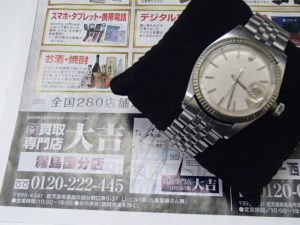 ブランド時計ROLEX（ロレックス）を高価買取！壊れていても大吉霧島国分店なら高価買取できます！