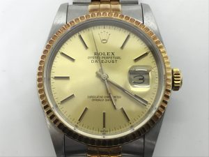 ROLEXのデイトジャスト16233をお買取りしました大吉国立店です！！