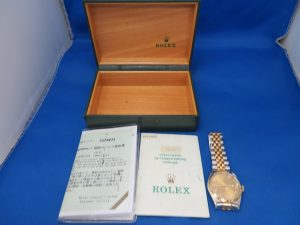 I本日はＲＯＬＥＸをお買取りさせて頂きました。