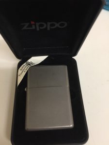 zippo SOLID TITANIUM のライター、今なら買取金額UPキャンペーン中👉大吉　アクロスモール春日店