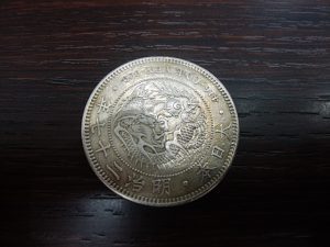 明治27年 新1円銀貨 小型