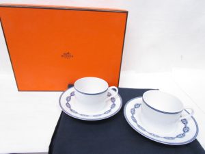 Hermès 食器 買取 新丸子