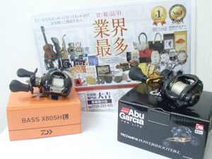 釣り具も高価買取！アブガルシアのリールも大吉霧島国分店にお任せください！