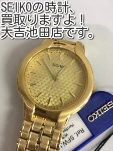 SEIKOの買取なら大吉池田店！