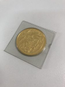 うるま市からお越しのお客様から金貨を大吉 胡屋店にてお買取致しました♪♪