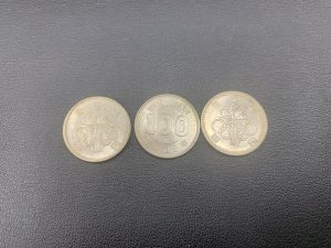 東京オリンピックの100円銀貨をお買取りしました大吉カラフルタウン岐阜店です。