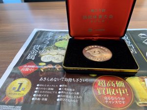 記念品でも貴金属製品！もちろん貴金属買取査定も◎にて買取は姶良市・買取専門店大吉タイヨー西加治木店！