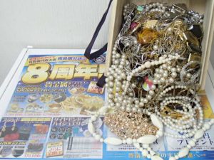 メッキアクセサリーをしっかりお買取致します！金・プラチナじゃなくても大吉霧島国分店にお任せください！