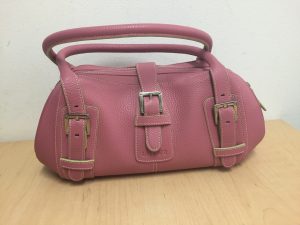 LOEWE ロエベ レザーハンドバッグ ピンク