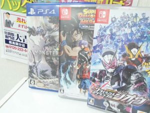 ゲームのお買取もお任せください！ハードもソフトも大吉霧島国分店がしっかり高価買取致します！