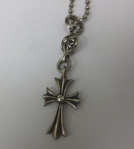 Chrome Hearts 1ボールタイニーCHクロスチャーム ネックレス