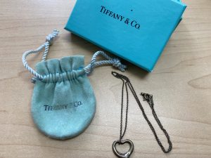 Tiffany&Co ティファニー オープンハート シルバーネックレス