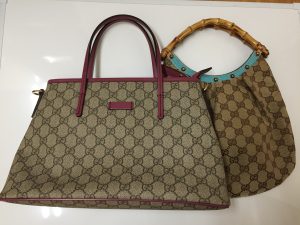 GUCCIのバッグどこよりも高価買取(｡･∀･)ﾉﾞ大吉　アクロスモール春日店！！