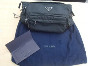 PRADAのウエストバッグをお買取いたしました！ブランドバッグを売るなら大吉ゆめタウン八代店にお任せください！