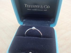 TIFFANY&Co. ダイヤモンドリングをお買取いたしました♪ティファニージュエリーを売るなら大吉ゆめタウン八代店へ！